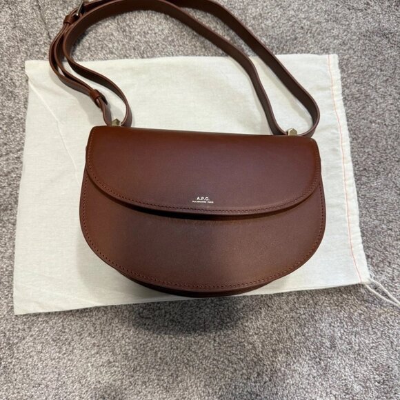 A.P.C. Geneve flap shoulder bag (Retails $900 Brand New) - Picture 1 of 4